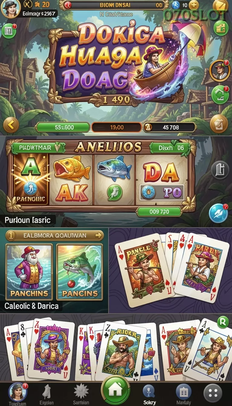 Cuplikan layar AIFA66 — menu navigasi