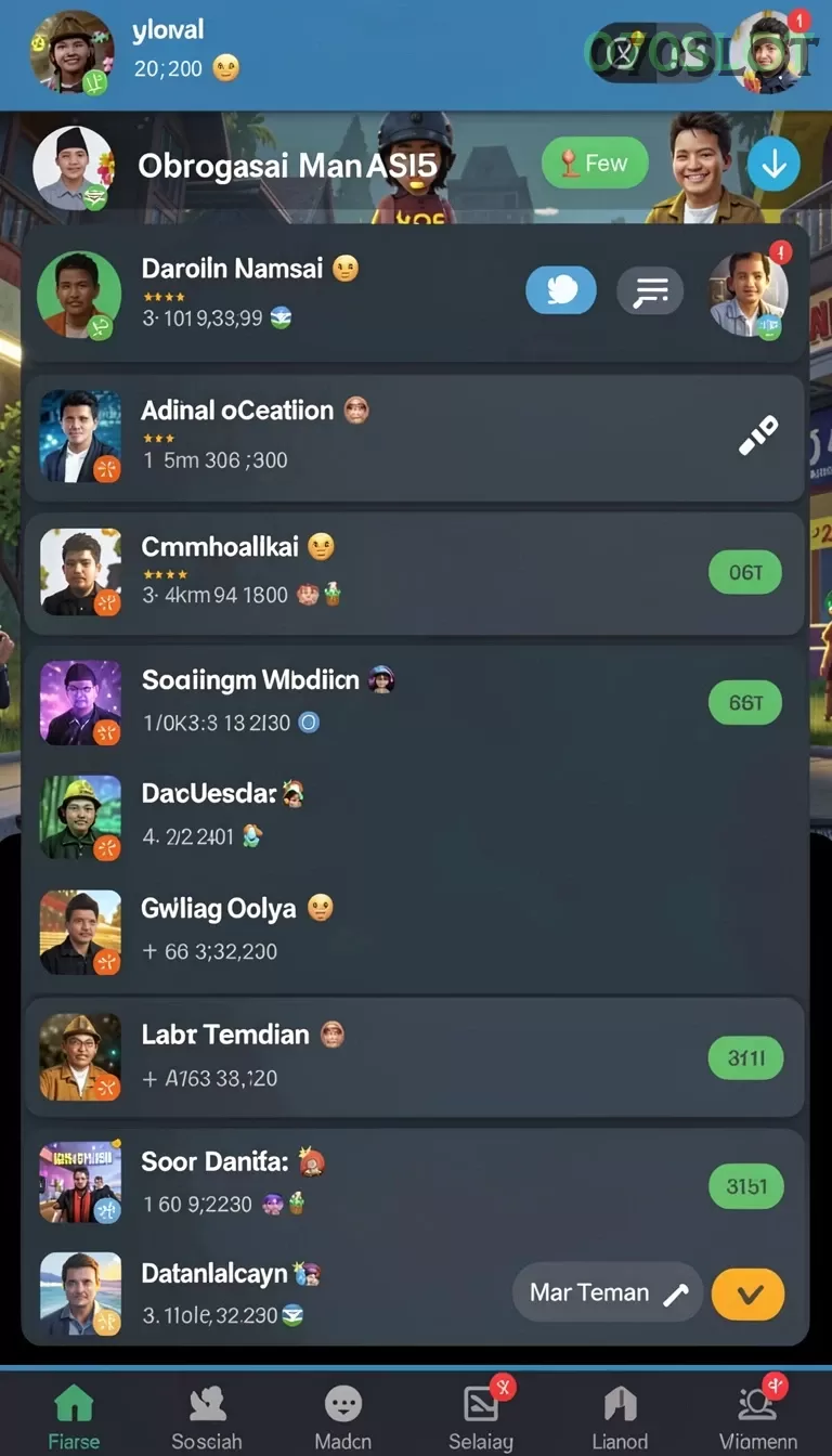 Cuplikan layar RR33 — aktivitas